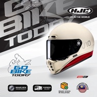 HJC V10 Tami MC1 Retro Full Face Helmet | ECE R22.06 Certified | Lightweight | Motorcycle Helmet
