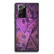 Casing Case Samsung Note 20 10 9 8 7 Ultra Plus FE Lite Dollars Aesthetic