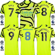 Jersey Custom Name Arsenal Away Jersey 23/24 Football Kit Custom Name 2023 2024 Soccer Team Shirt