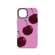 Phone case Applicable iPhone Simple Cherry Phone Case Compatible iPhone16e/15/14plus/13/12mini/11Sho