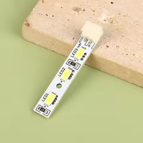 1Pc Light Bar LED Strip For Haier Freezer Refrigerator 0064001874 Fridge Lighting LED Parts Accessor