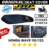 SHAWN HONDA WAVE 110/125 JRP SEAT COVER DRY CARBON Thai Seat Cover JRP Seat Cover JRP FREE sticker