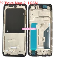 LCD Front Frame For Tecno Pova Neo 2 3 5G LH6n LG6 LE6 LE6h LE6j Front Frame Replacement