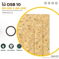 ไม้ osb 10 มิล x (60-120) x (120-200) ไม้อัดosb ไม้อัด osb แผ่นไม้อัด ไม้ผนัง ไม้DIY