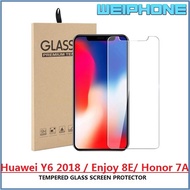 Tempered Glass Protector Huawei Y6 2018 / Enjoy 8E/ Honor 7A