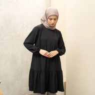 kalisa long Tunik long dress ruple / baju long Tunik