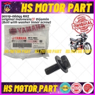 HSMOTORPART Rxz Inner Cover Bolt Original Indonesia 💯,Rxz Black Plastic Cover Skru Original Indonesi