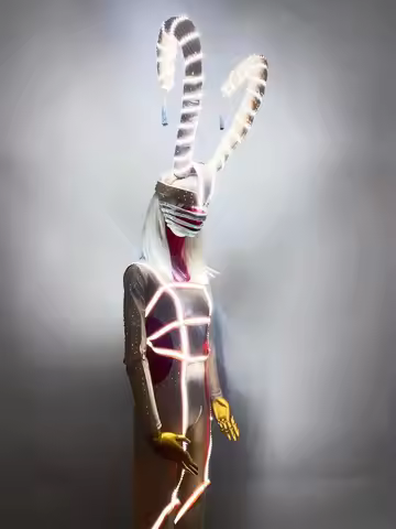 DJ DS club party festival outfit Future show Women gogo LED Light costume Nightclub show singer danc