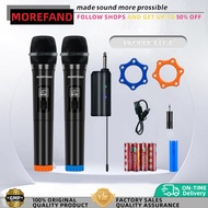 Wireless handheld microphone One tow two conference microphone moving ring live noise cancellation D