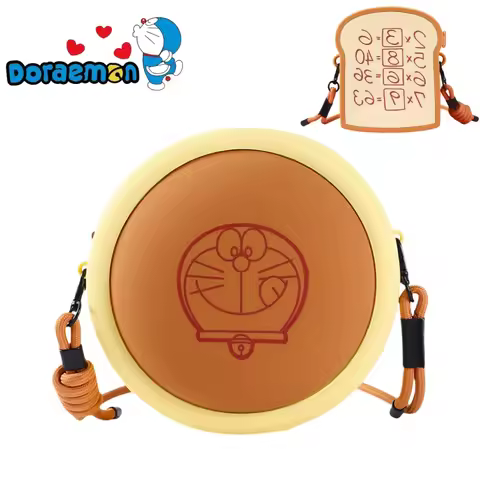 New Doraemon Storage Bag Cartoon Doraemon Three-dimensional Shoulder Bag Anime Peripherals Holiday G