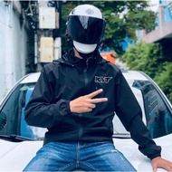 Áo Khoác Dù KYT Nam Nữ Có Chất Dáng Form Rộng Có Nón Chống Nắng Chất Dù 2 Lớp Dày Dặn Trước Áo Có Kh