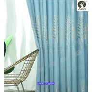Curtain With Embroidery Pattern Width 150 Cm Height 290 300 310 Door Thick Fabric Uv Protection Curt