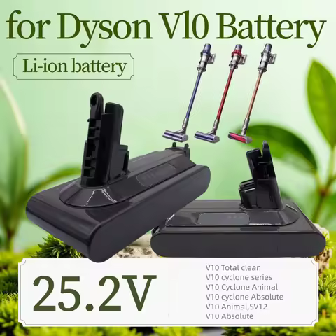 New For Dyson V10 Battery V10 Animal Absolute Fluffy Cordless Vacuum Cleaner NEW 25.2V 4800mAh-12800