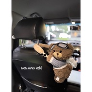 Cutie Era Bear Tissue Holder in Cute, Smooth Car
