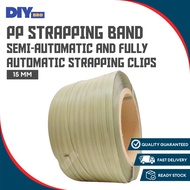 DIYBro 15MM STRAP STRAPPING BAND SEMI-AUTOMATIC & FULLY AUTOMATIC STRAPPING CLIPS Tali Pengikat & Kl