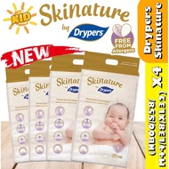 Skinature By Drypers Tape (NB66/S58/M44/L38/XL32) X 4Packs