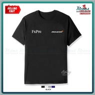 T Shirt Round Neck Sulam McLaren Racing Team FxPro Formula 1 Performance Baju Lelaki Casual Cotton E