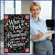 Password Keeper Book Funny Password Recording Supplies Email Address Organizer Book for Women Men Ad