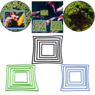 [lzdjlmy1zs] 5Pcs Fish Feeding Rings Fish Feeder Rings Aquarium Grass Locking Rings 5 Sizes