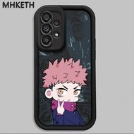 MHKETH Case For Samsung A73 5G Cute Cartoon Q Silicone Phone