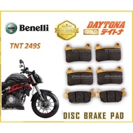 Benelli Disc Brake Pads TNT249S Gold