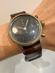 真正古董 Tutima Glashütte WWII Luftwaffe Pilot 第二次世界大戰德軍飛行員
