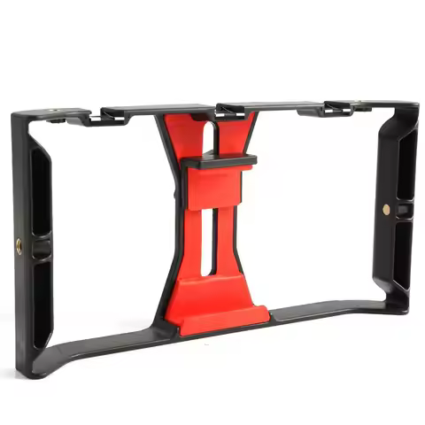 Hot Handheld Cellphone Stabilizer Phone Smartphone Video Case Phone Rig Stabilizer for Live Stream Y