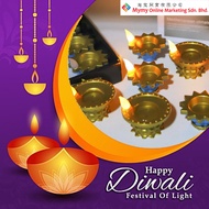 Diwali LED Light Deepavali Decorative Sensor Candle Lamp Small Decoration Oil Lamp