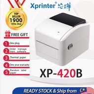 Xprinter Thermal printerA6 AWB Bluetooth OTG Printer Android 420B Waybill Barcode Shipping Label
