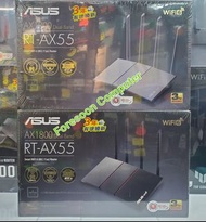 ⭕ 黑白雙色家用WIFI 6 ROUTER ⭕ 🌟 ASUS RT-AX55 雙頻 WiFi 6無線路由器 香港行貨⭐