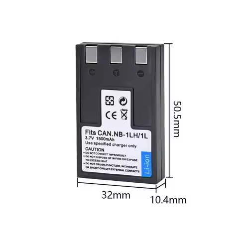 NB-1L NB-1LH Battery for Canon IXUS 200a 300 300a 320 330 400 430 500 v2 v3 IXY 200 450 S200 S230 S3