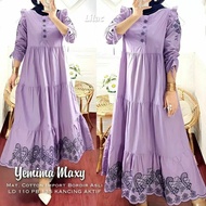 RATI - YAMINA MAXY Modern Muslim Women's Gamis Available by Mumufashion Solo