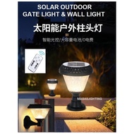 IP65 Lampu Solar Outdoor Waterproof LED Wall Gate Lighting Lampu Dinding Lampu Solar Rumah Light Lam