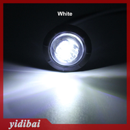 yidibai 1ชิ้น24โวลต์3LED 3 4 รถพ่วงรอบเครื่องหมายด้านข้างสีเหลืองสีขาวสีแดงสำหรับรถบรรทุกไฟกวาดล้างไฟเลี้ยวรถบรรทุก