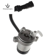 2X Fuel Shutoff Solenoid Valve 04103812 04103808 For Deutz F3L F3M F4L F4M 1011 2011 Engine 12V DC