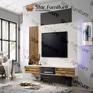 Star Furniture Modern Style Wall Mounted TV Cabinet / Kabinet TV Gantung / Hall Cabinet / TV Console / TV Rack Cabinet