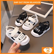 Kasut Raya Budak Unisex 1-3Y Baby Shoes Sandal Boy Boston Fashion Soft Sole Slipper Kids Selipar Ana