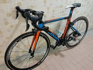 JAVA siluro  2  鋁架碳叉公路車 中空并 2X9速  size 48  功能全正常  馬鞍山交收