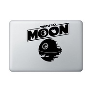Sticker Aksesoris Laptop Apple Macbook Death Star