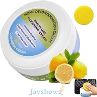 FAYSHOW2 White Shoe Cleaner, Easily Removes Black Edges Stain Removal Shoes Cleaning Cream, Gentle No Need To Wash Strong Cleaning Power White Color Shoe Cleaner Kit Shoes