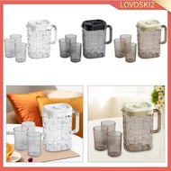 [Lovoski2] Water Ice Cold Jug Water Jug 2000ml Sangria Pitcher Juice Jug Water Pitcher for