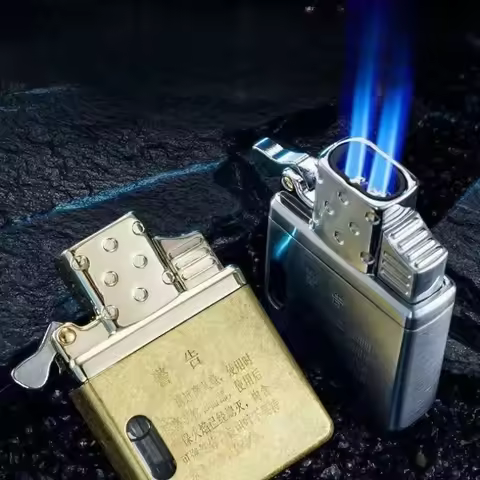 Zorro Original Butane Gas Insert Movement Accessories Replace Inner Liner Windproof Single Double Je