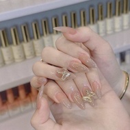 Nail box Thiết Kế Thạch Mix Tráng Gương Đính Charm - A310 Apria_nail