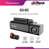 DAHUA H10 + R01 REAR CAM / H10 DASHCAM 2160P ULTRA HIGH RESOLUTION, SUPPORT ADAS AND G-SENSOR MODULE