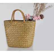 ★★Bag Retro Handbag Vacation Messenger Large Capacity Beggar Bag Female Bag Beggar Handbag French Be