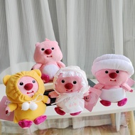 Korean Beaver Loopy Cross Dressing Maid New Cute Plush Doll Pendant Small Girl Heart Birthday Gift