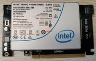 Intel/英特爾  P4600  2T U.2  NVME  PCIE  固態硬盤