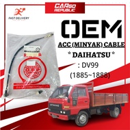 Daihatsu DV99 (18858-1888) Acc Elerator Cable (Minyak Cable) (Acc Cable) 100% Brand New (CDK)