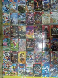 暑假必玩二手Switch遊戲GAME (Mario, NBA, 薩爾達, 炸彈人2, Pokemon)內文有價