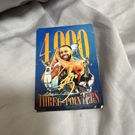 Stephen Curry 4000 Three Pointers 簽名紀念卡